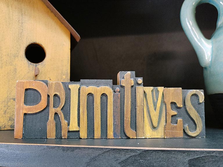 Primitive Sign