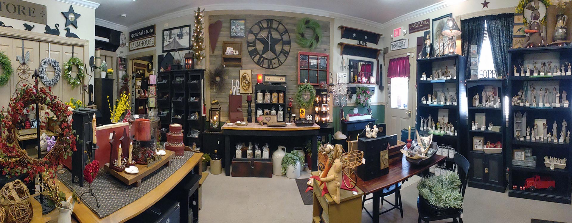 Willow Tree Primitive Shop Primitive Furniture D cor Florals